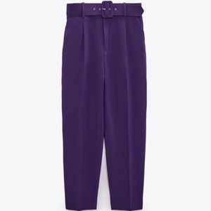 Zara Belted Pant - NEW